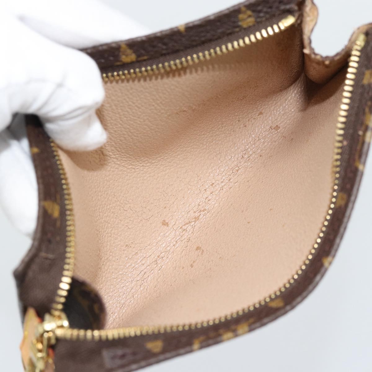 LOUIS VUITTON Monogram Bucket PM Pouch Accessory Pouch LV Auth ar14044
