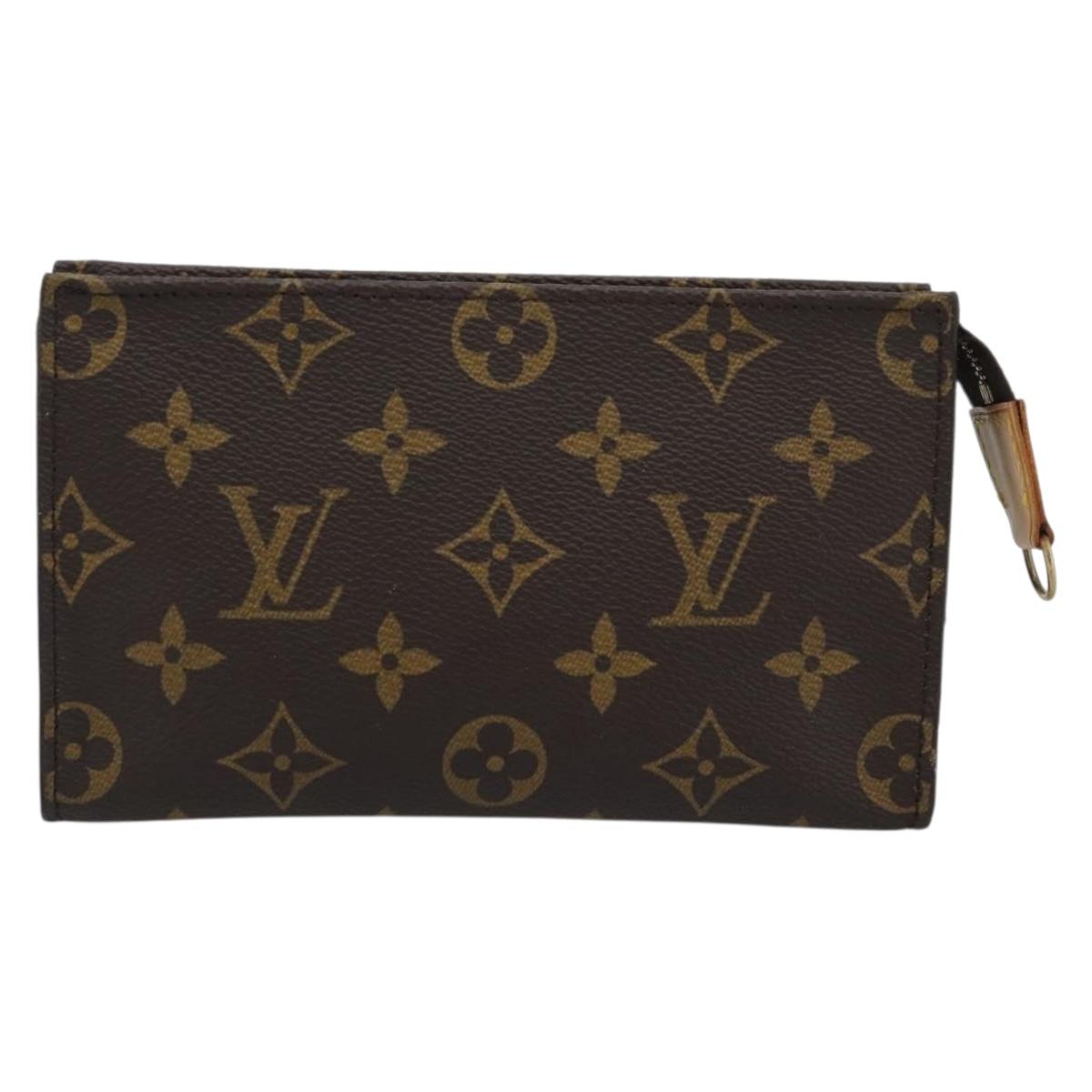 LOUIS VUITTON Monogram Bucket PM Pouch Accessory Pouch LV Auth ar14044