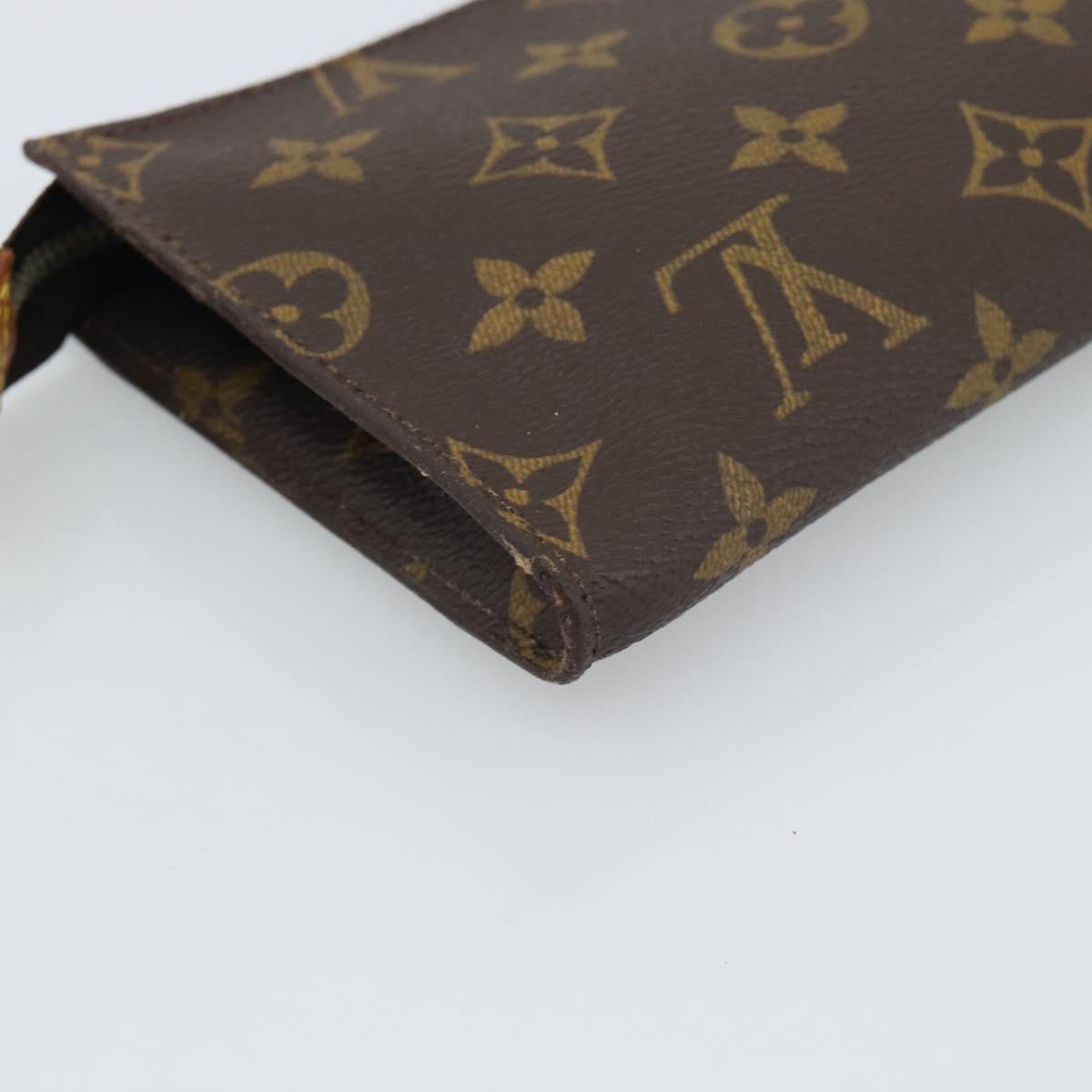 LOUIS VUITTON Monogram Bucket PM Pouch Accessory Pouch LV Auth ar14045