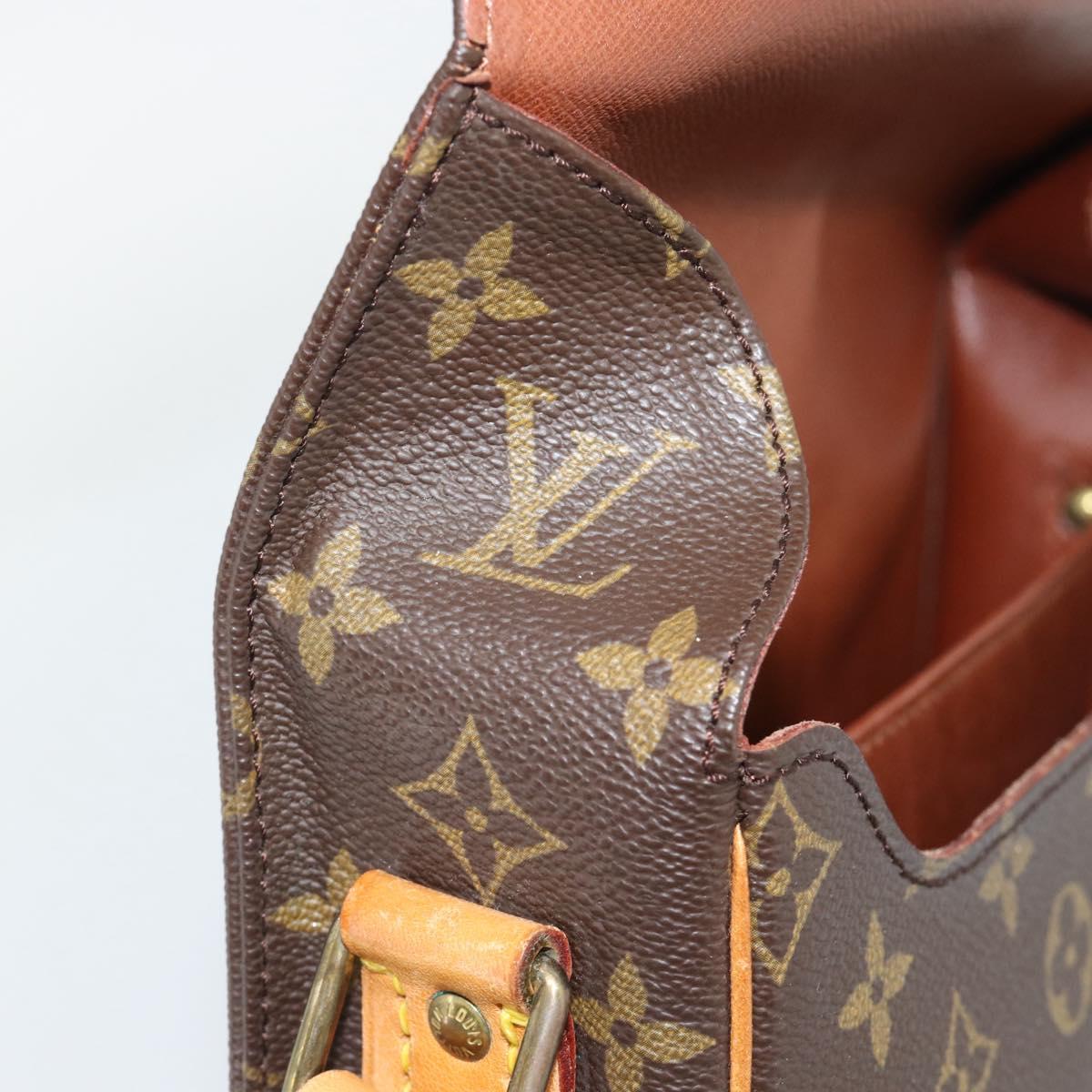 LOUIS VUITTON Monogram Cartouchiere GM Shoulder Bag M51252 LV Auth ar14047