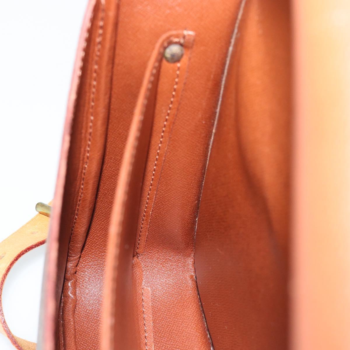 LOUIS VUITTON Monogram Cartouchiere GM Shoulder Bag M51252 LV Auth ar14047