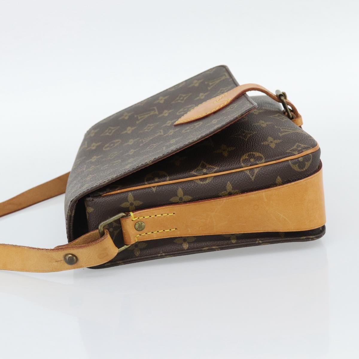 LOUIS VUITTON Monogram Cartouchiere GM Shoulder Bag M51252 LV Auth ar14047