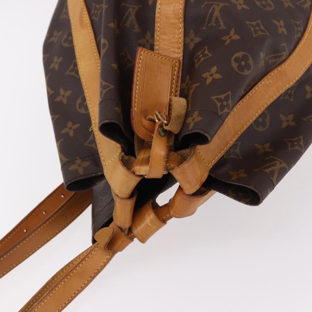 LOUIS VUITTON Monogram Randonnee GM Shoulder Bag M42244 LV Auth ar14052A