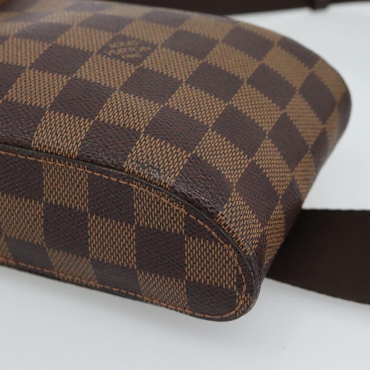 LOUIS VUITTON Damier Ebene Geronimos Shoulder Bag N51994 LV Auth ar14066