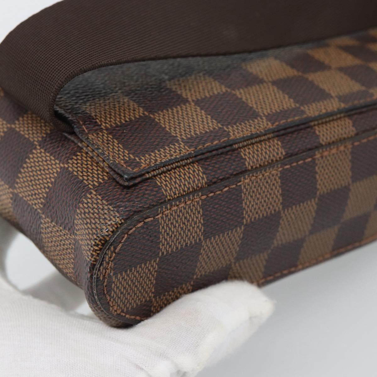 LOUIS VUITTON Damier Ebene Geronimos Shoulder Bag N51994 LV Auth ar14066