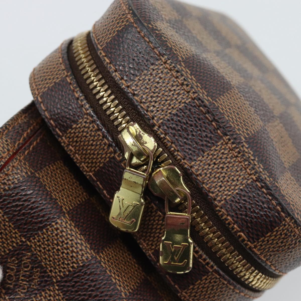 LOUIS VUITTON Damier Ebene Geronimos Shoulder Bag N51994 LV Auth ar14066