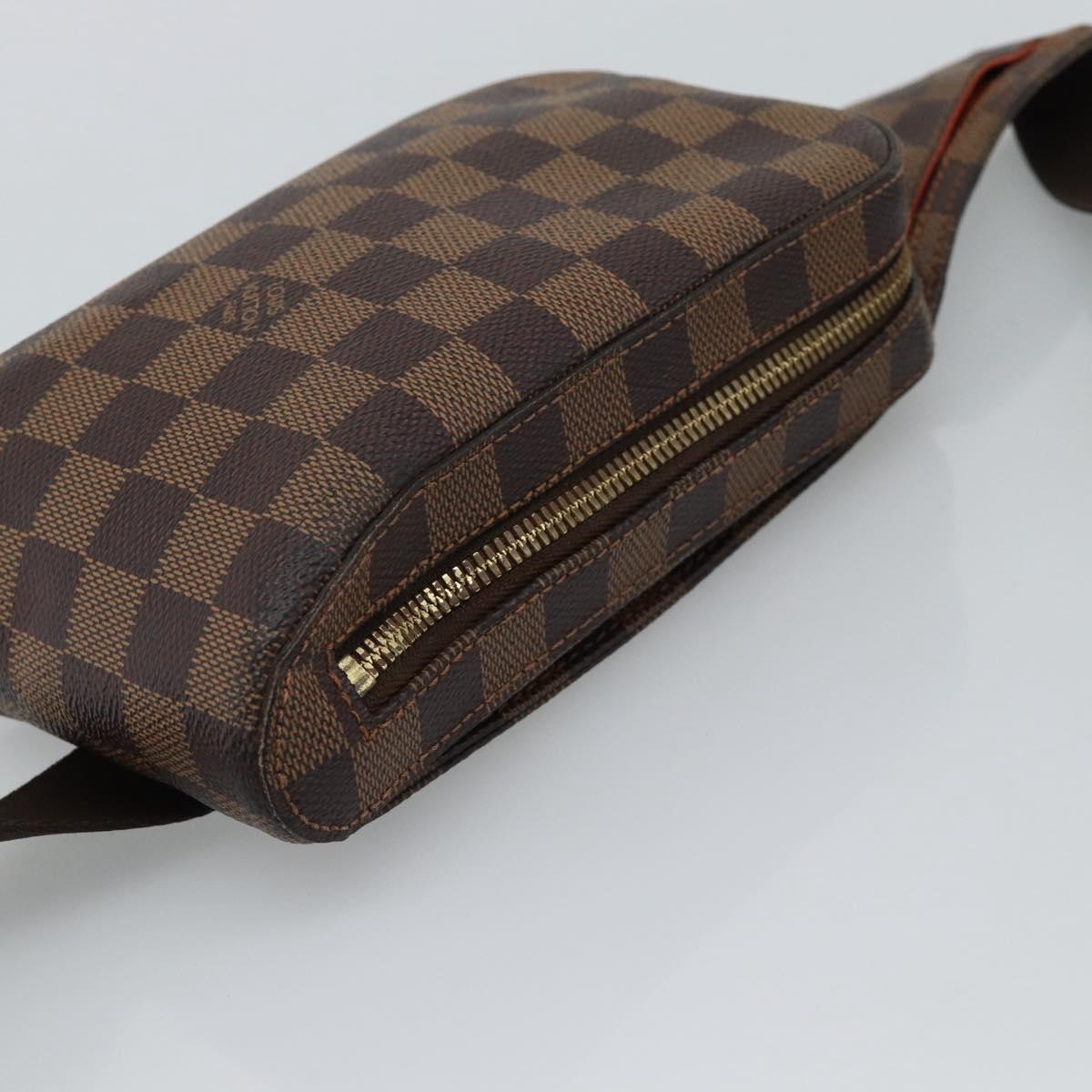 LOUIS VUITTON Damier Ebene Geronimos Shoulder Bag N51994 LV Auth ar14066