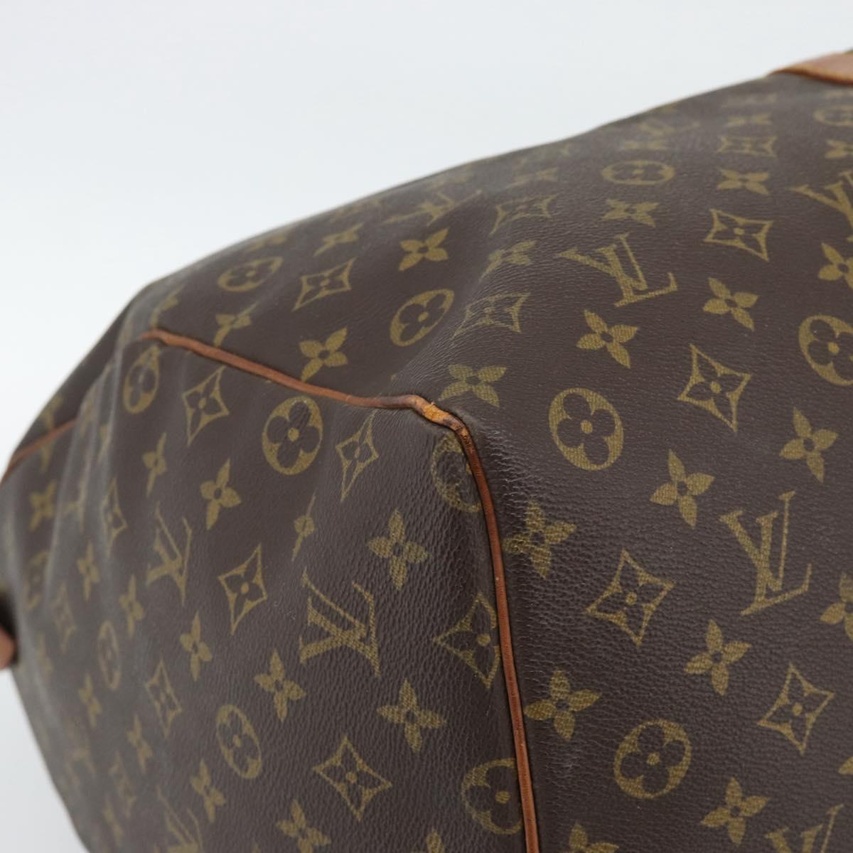 LOUIS VUITTON Monogram Keepall 60 Boston Bag M41422 LV Auth ar14081