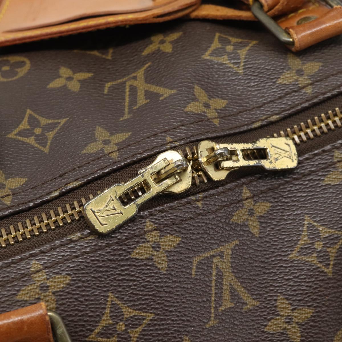 LOUIS VUITTON Monogram Keepall 60 Boston Bag M41422 LV Auth ar14081