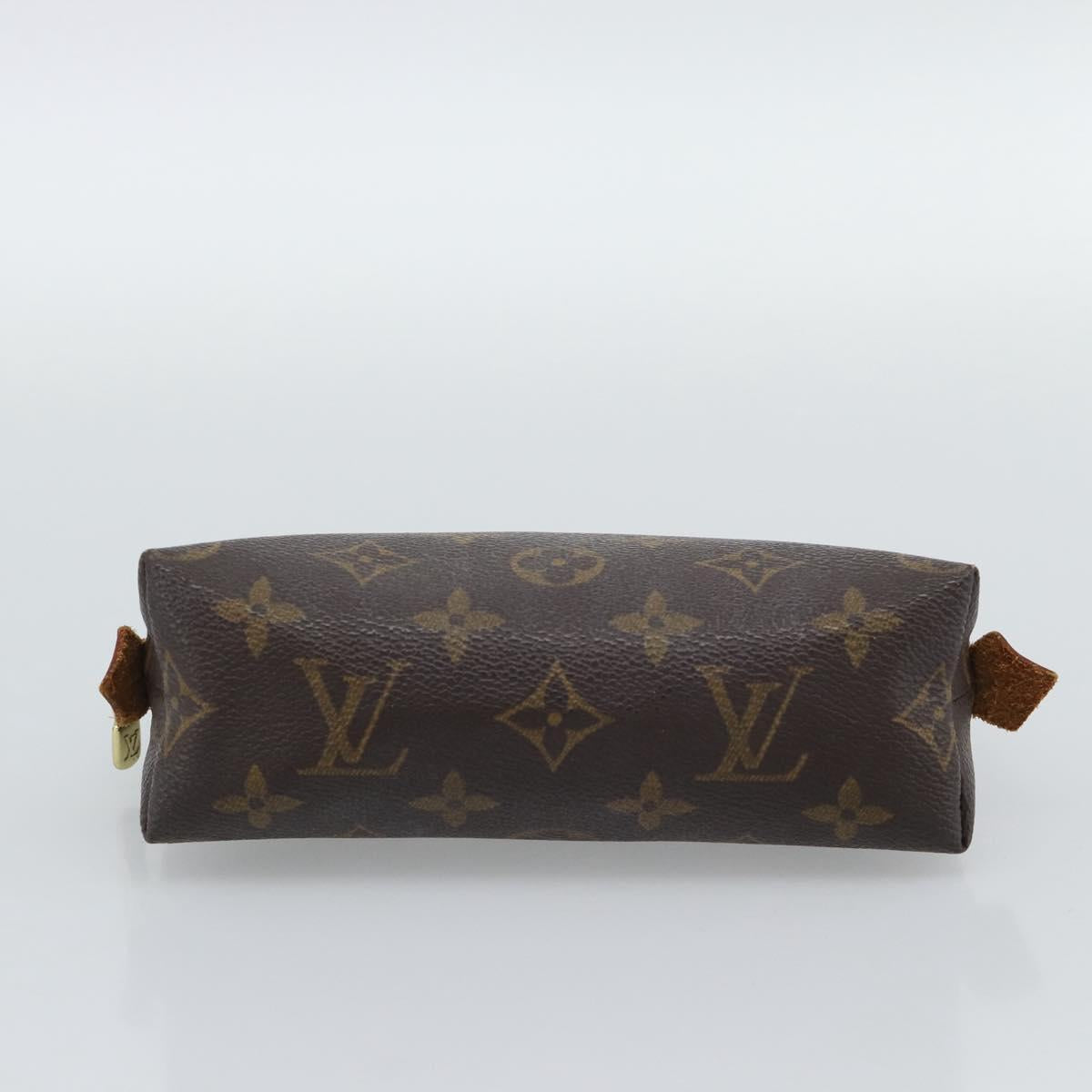 LOUIS VUITTON Monogram Pochette Cosmetic PM Cosmetic Pouch M47515 Auth ar14082