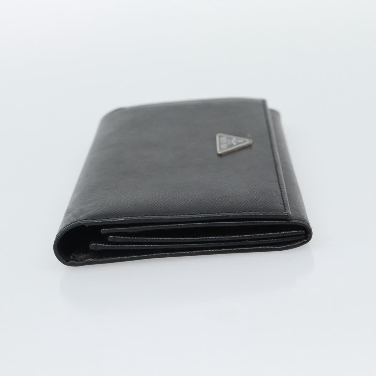 LOUIS VUITTON PRADA Long Wallet Leather PVC 2 Set Black Brown LV Auth ar14087