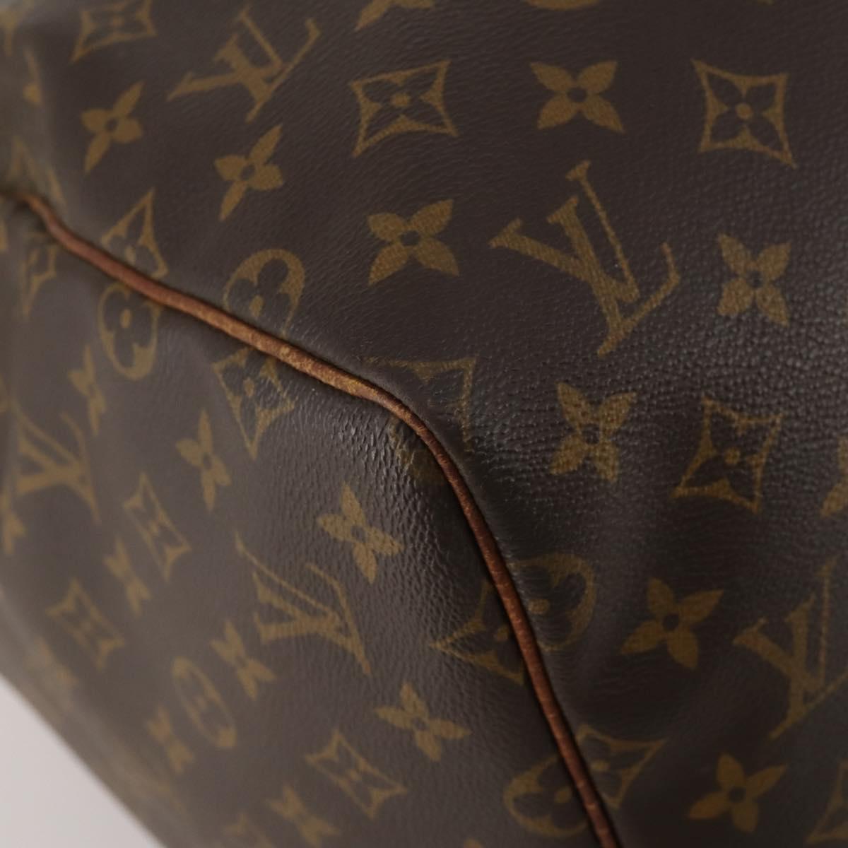 LOUIS VUITTON Monogram Keepall 55 Boston Bag M41424 LV Auth ar14101