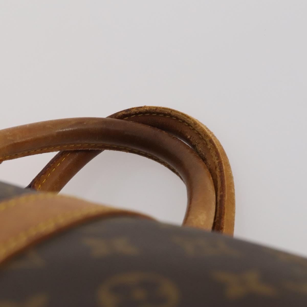 LOUIS VUITTON Monogram Keepall 55 Boston Bag M41424 LV Auth ar14101