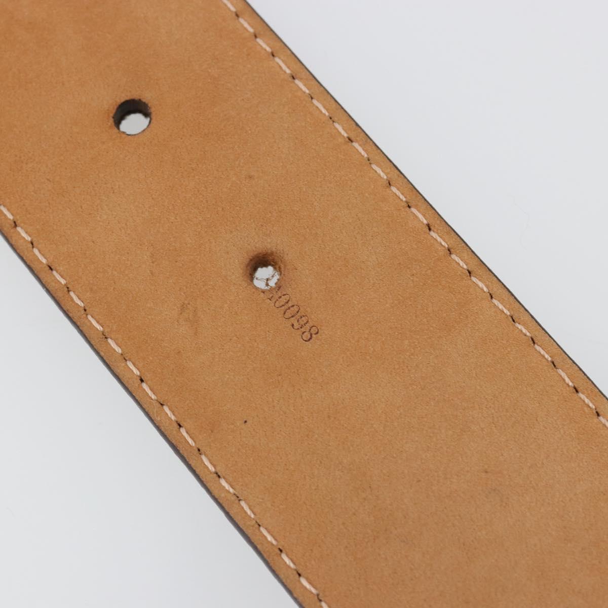 LOUIS VUITTON Monogram Ceinture 1904 Milleneuve Saint-Quatre Belt Auth ar14103