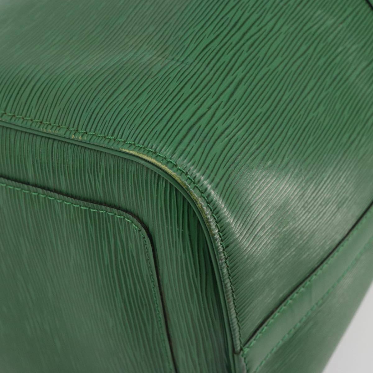 LOUIS VUITTON Epi Keepall 45 Boston Bag Green M42974 LV Auth ar14104A