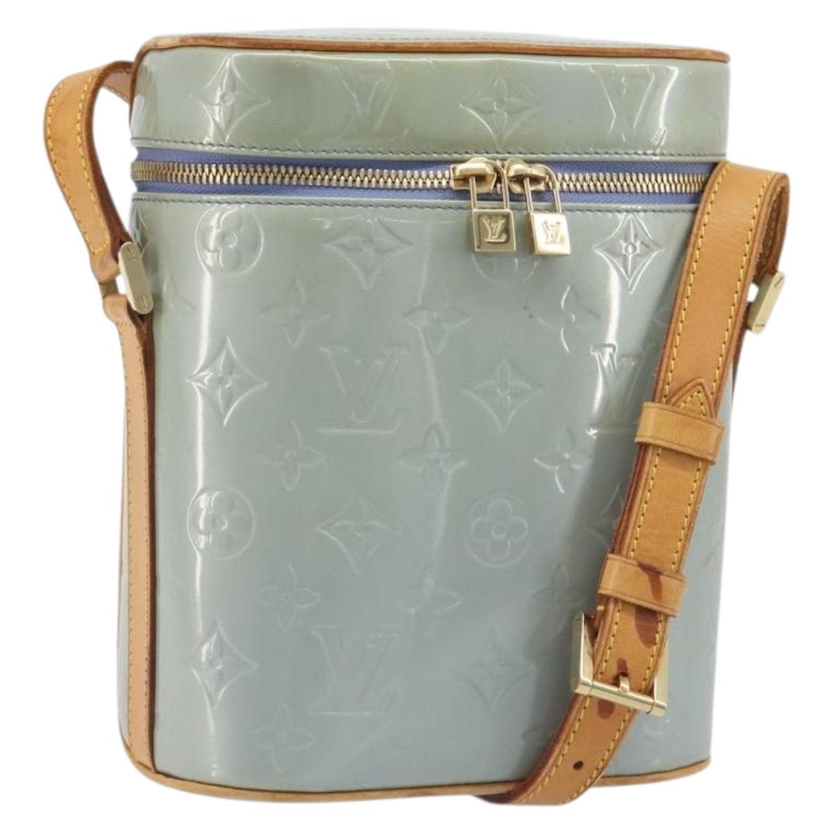 LOUIS VUITTON Monogram Vernis Sullivan Vertical Lavande M91258 LV Auth ar14106