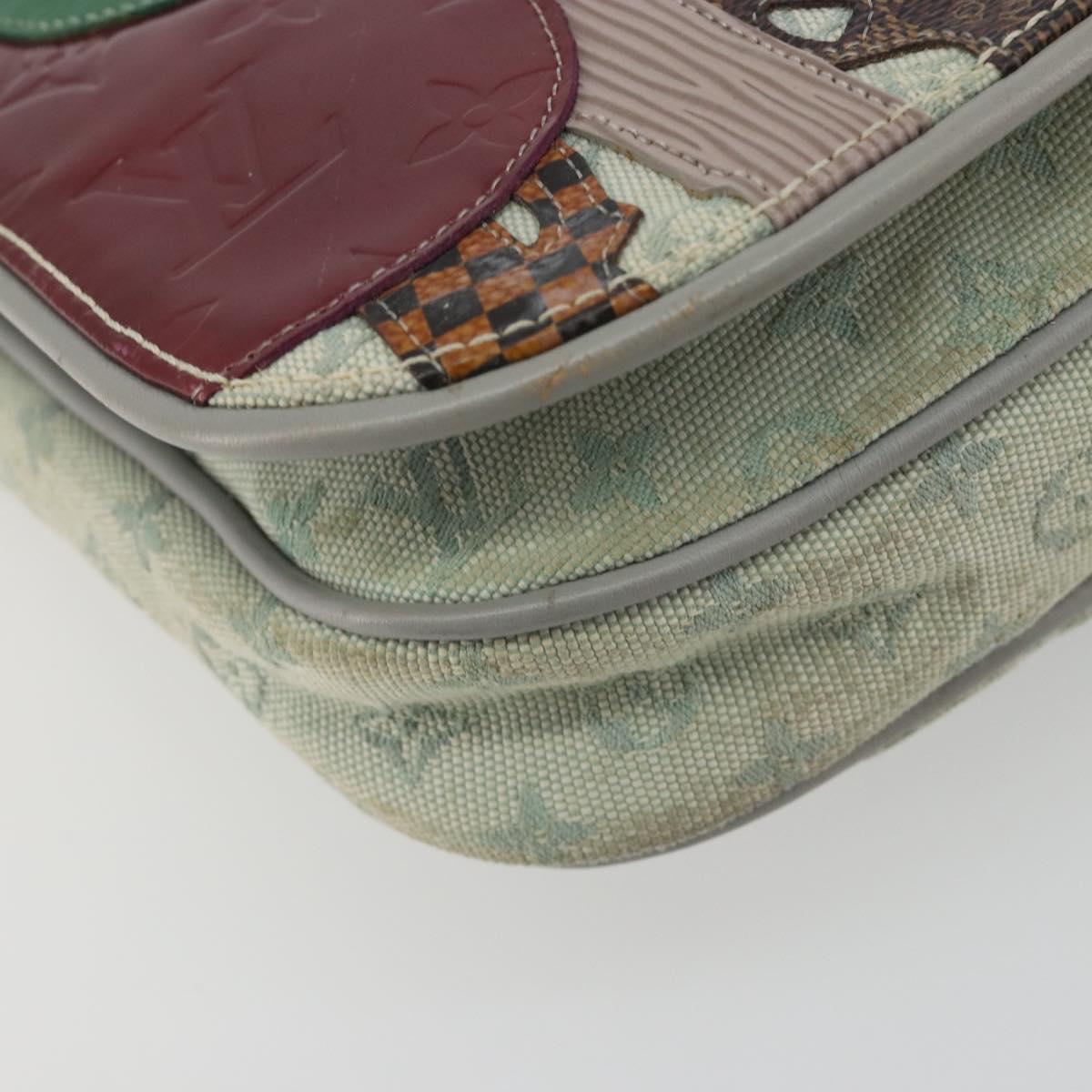 LOUIS VUITTON Monogram Mini Conte de Fée Musette Gray M92279 LV Auth ar14107