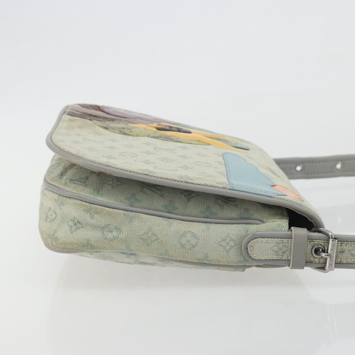 LOUIS VUITTON Monogram Mini Conte de Fée Musette Gray M92279 LV Auth ar14107