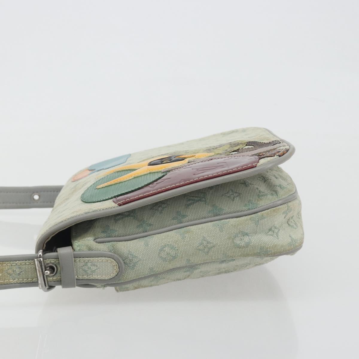 LOUIS VUITTON Monogram Mini Conte de Fée Musette Gray M92279 LV Auth ar14107