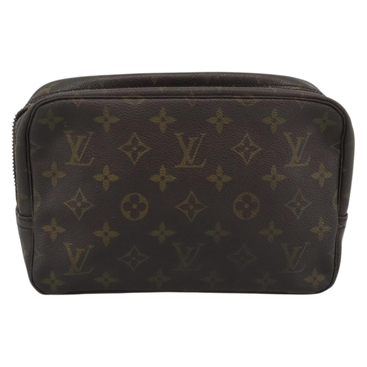 LOUIS VUITTON Monogram Trousse Toilette 23 Clutch Bag M47524 LV Auth ar14109