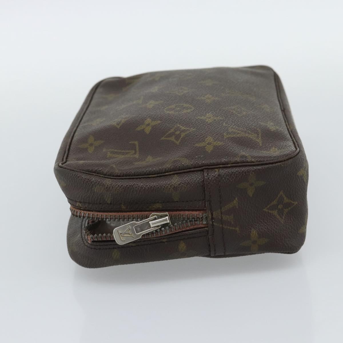 LOUIS VUITTON Monogram Trousse Toilette 23 Clutch Bag M47524 LV Auth ar14109