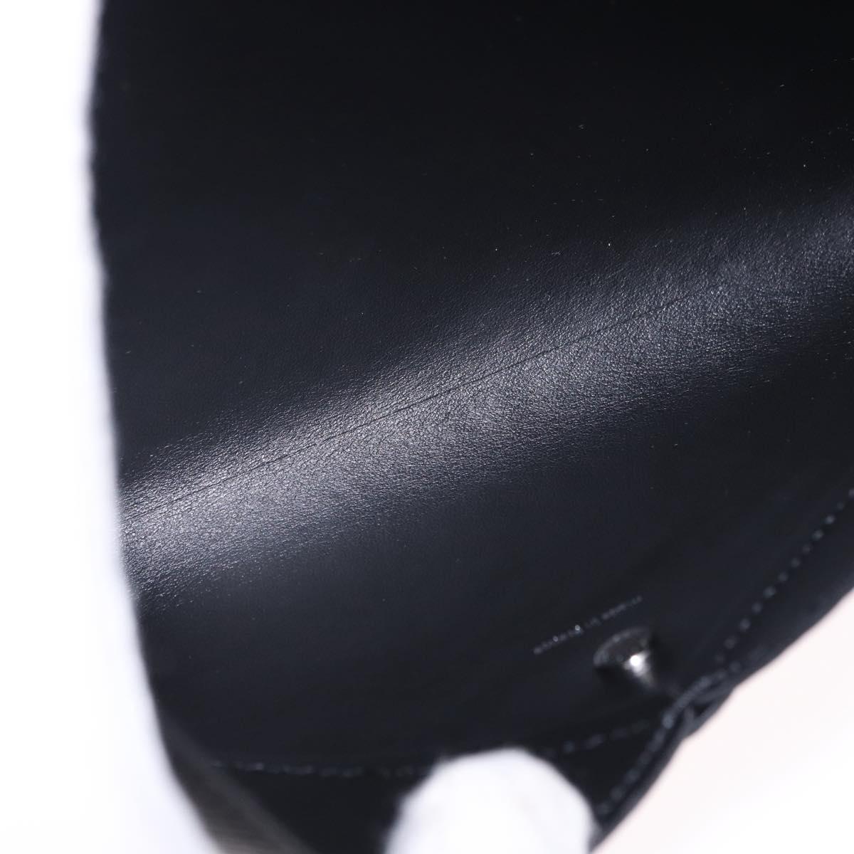 LOUIS VUITTON LVxYK Epi Pochette Kirigami Black White M81959 LV Auth ar14119M