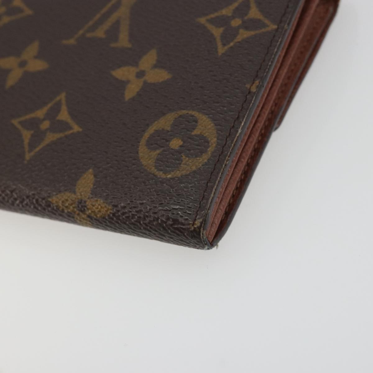 LOUIS VUITTON Monogram Portefeuille Sarah Long Wallet M60531 LV Auth ar14123