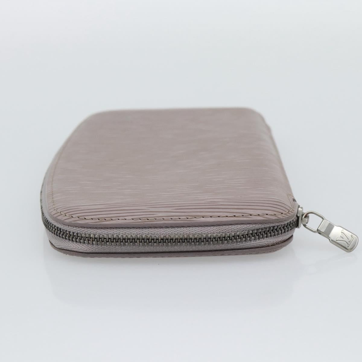 LOUIS VUITTON Epi Agenda Geod Wallet Lilac M6387B LV Auth ar14124