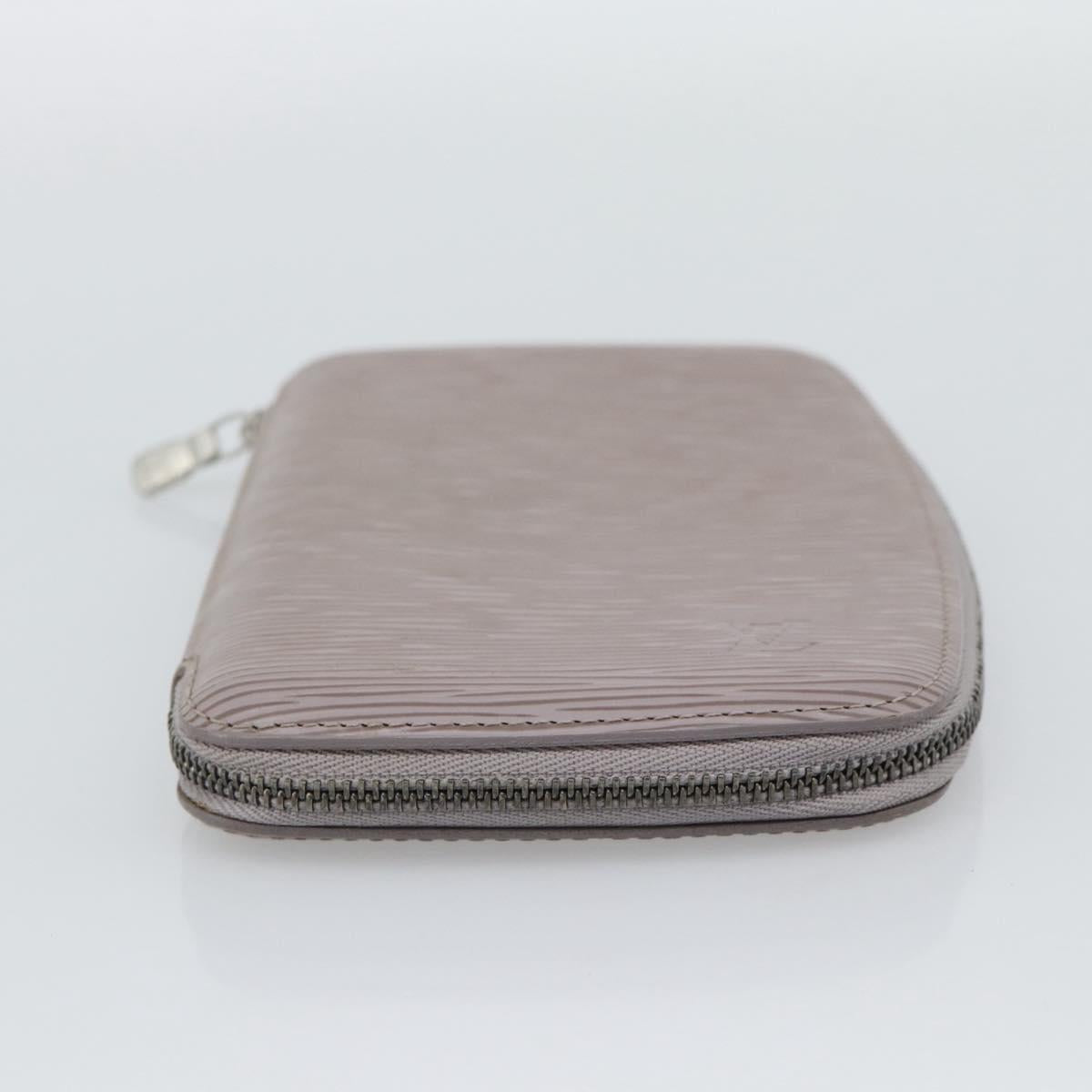 LOUIS VUITTON Epi Agenda Geod Wallet Lilac M6387B LV Auth ar14124