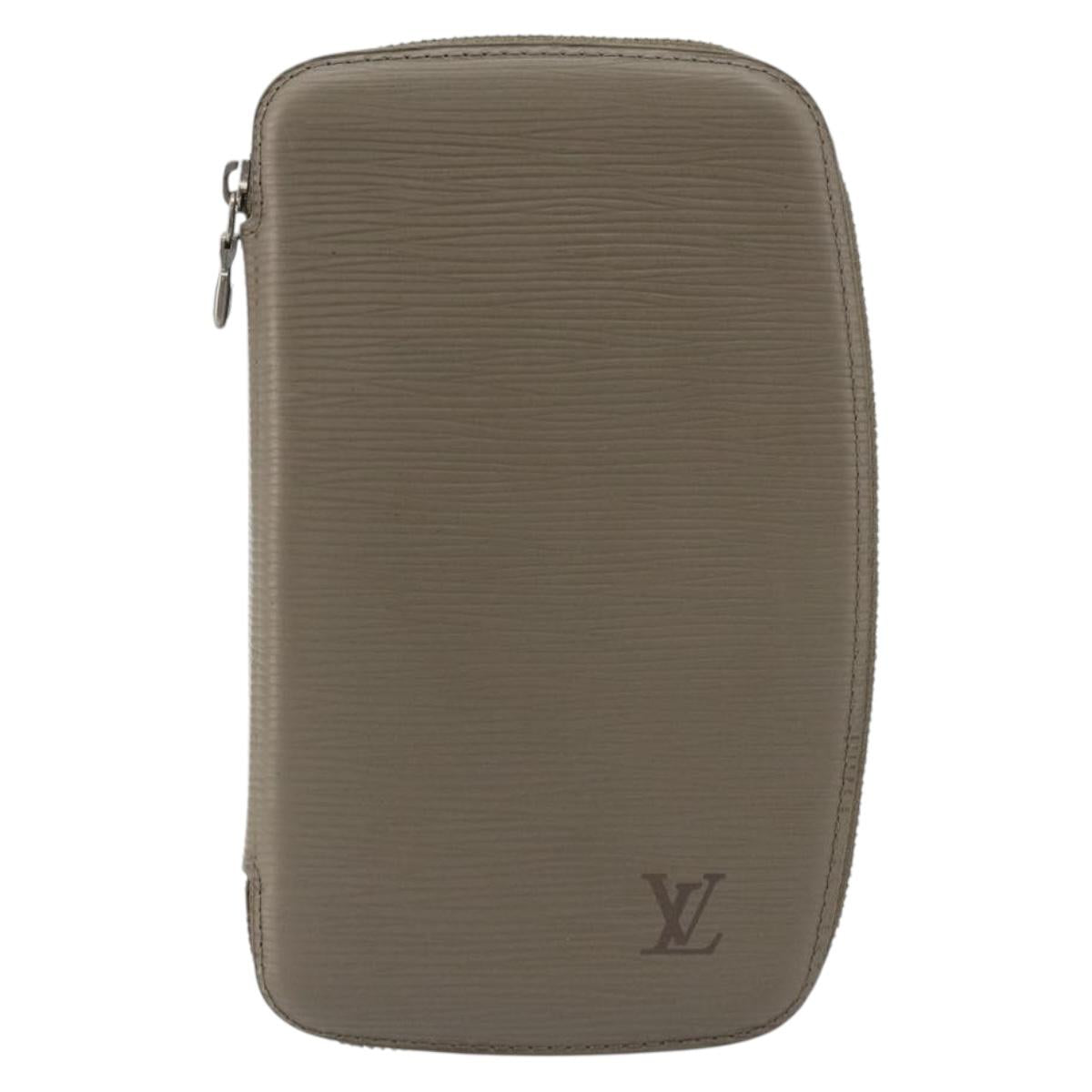 LOUIS VUITTON Epi Agenda Geod Long Wallet Lilac M6387B LV Auth ar14125