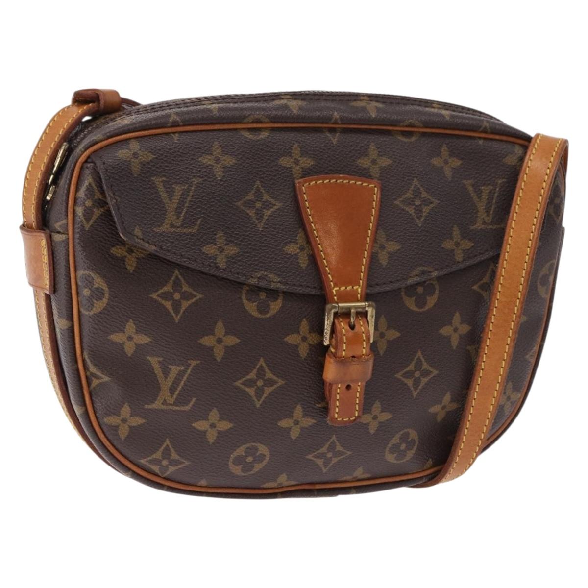 LOUIS VUITTON Monogram Jeune Fille MM Shoulder Bag M51226 LV Auth ar14126