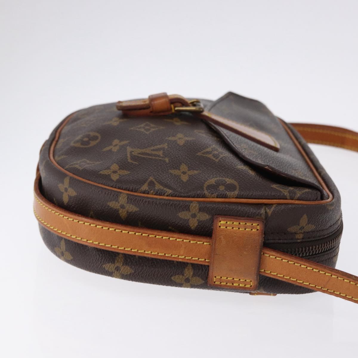 LOUIS VUITTON Monogram Jeune Fille MM Shoulder Bag M51226 LV Auth ar14126