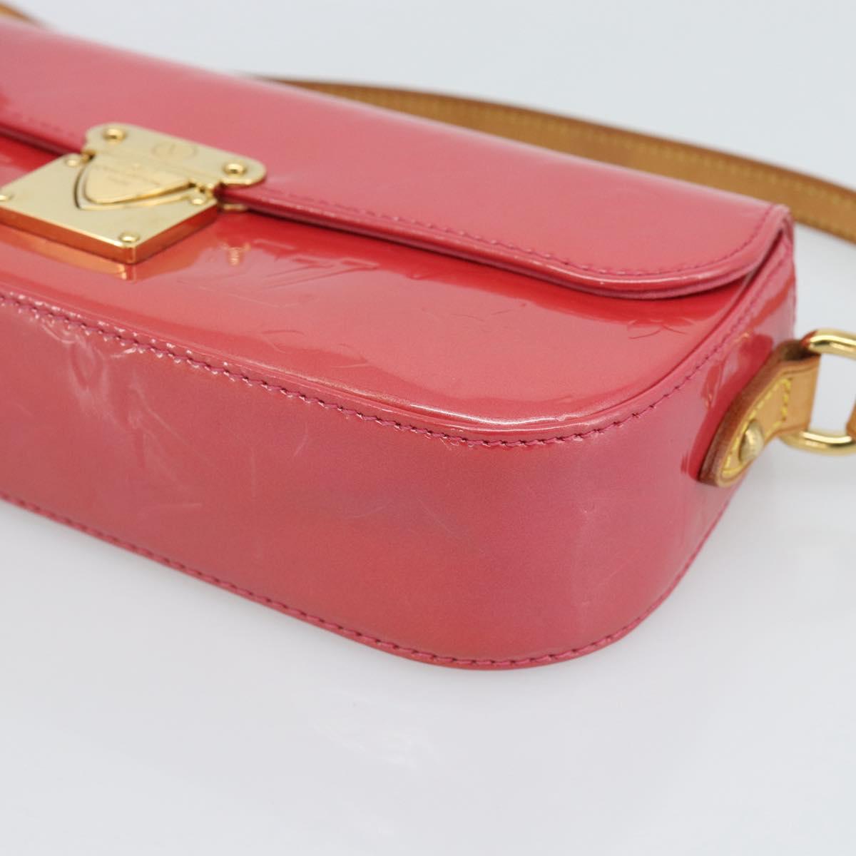 LOUIS VUITTON Vernis Malibu Street Shoulder Bag Fran Boise M9150F Auth ar14132V