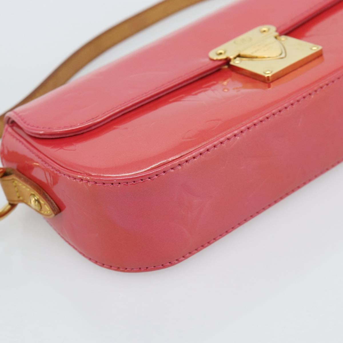 LOUIS VUITTON Vernis Malibu Street Shoulder Bag Fran Boise M9150F Auth ar14132V
