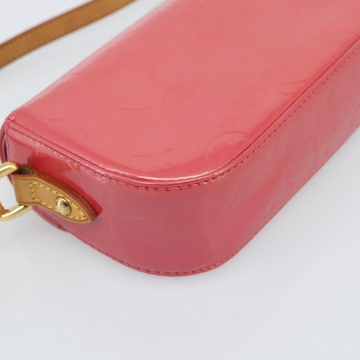 LOUIS VUITTON Vernis Malibu Street Shoulder Bag Fran Boise M9150F Auth ar14132V