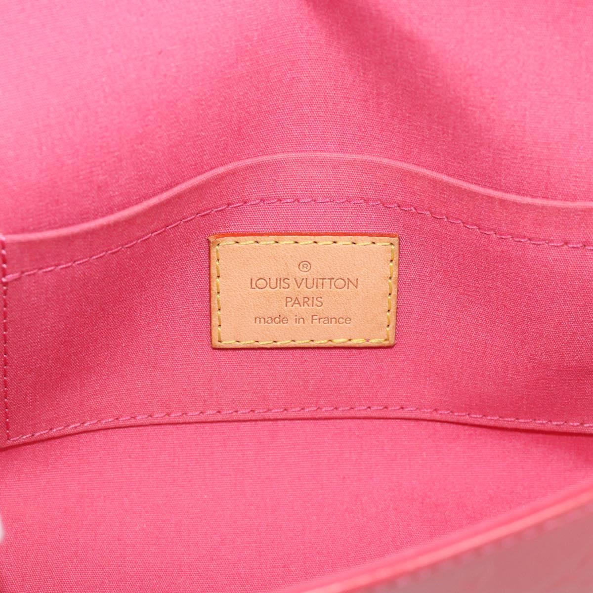 LOUIS VUITTON Vernis Malibu Street Shoulder Bag Fran Boise M9150F Auth ar14132V