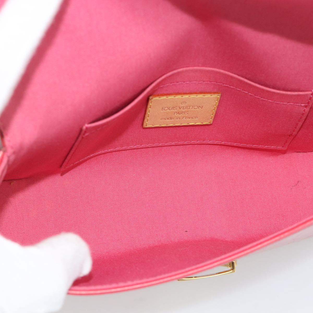 LOUIS VUITTON Vernis Malibu Street Shoulder Bag Fran Boise M9150F Auth ar14132V