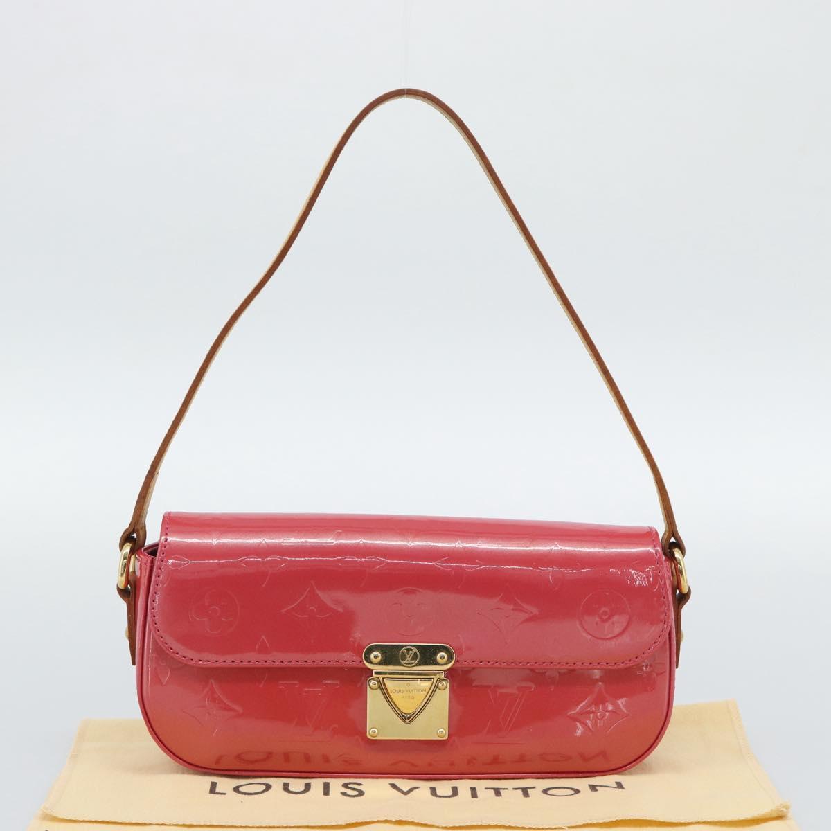 LOUIS VUITTON Vernis Malibu Street Shoulder Bag Fran Boise M9150F Auth ar14132V