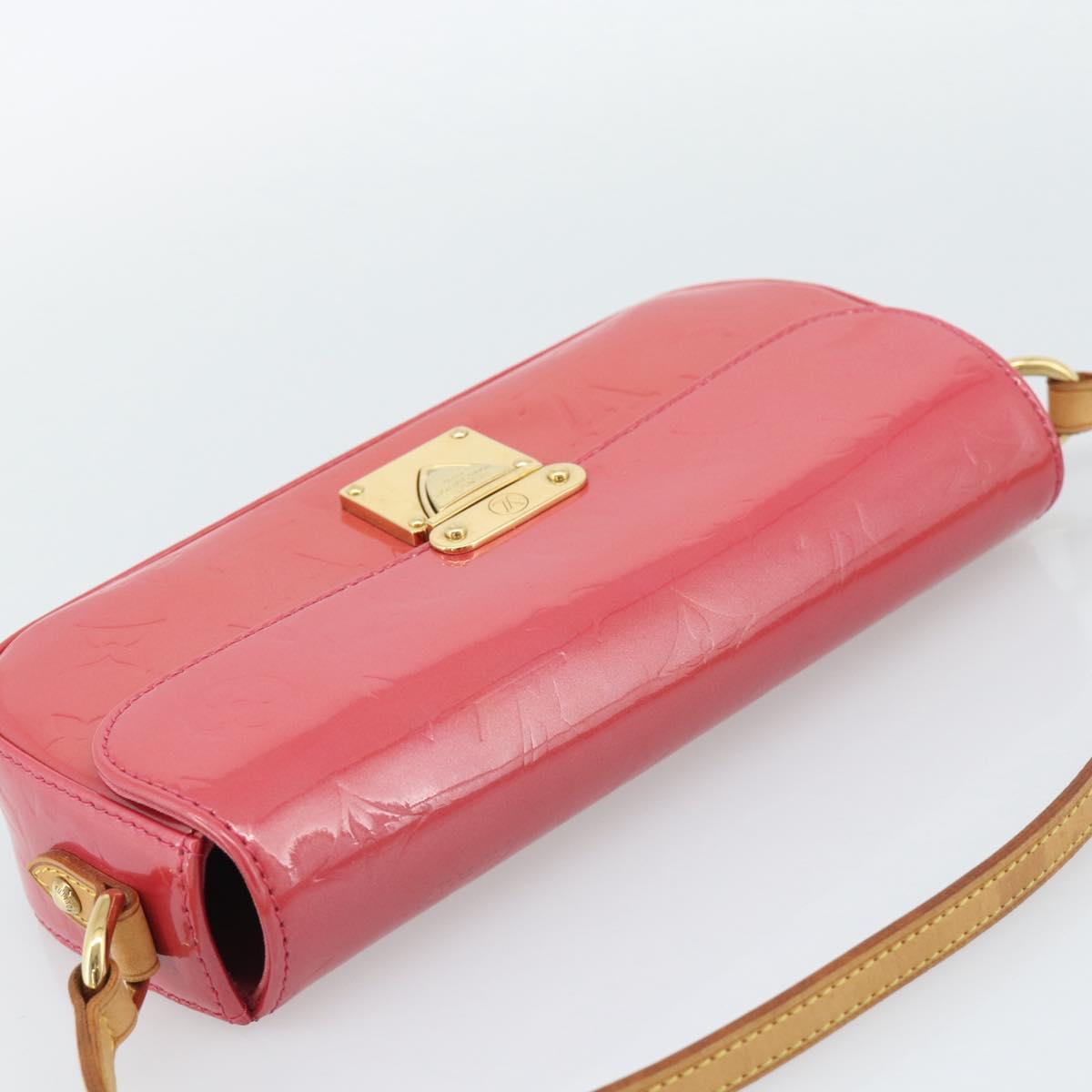 LOUIS VUITTON Vernis Malibu Street Shoulder Bag Fran Boise M9150F Auth ar14132V