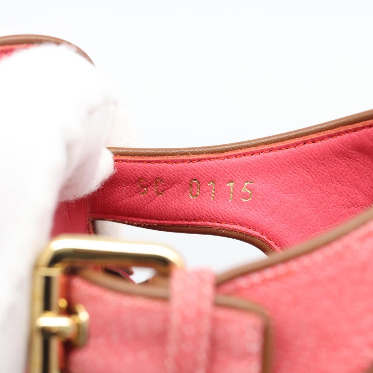 LOUIS VUITTON Monogram Tassel Sandals EU35 Pink LV Auth ar14147M