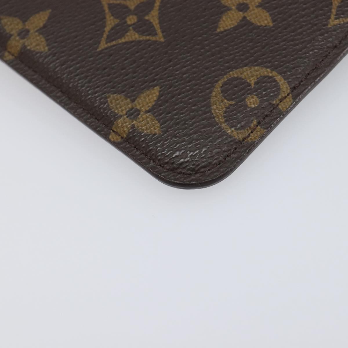 LOUIS VUITTON Monogram Etui lunet MM Glasses Case M66544 LV Auth ar14171V