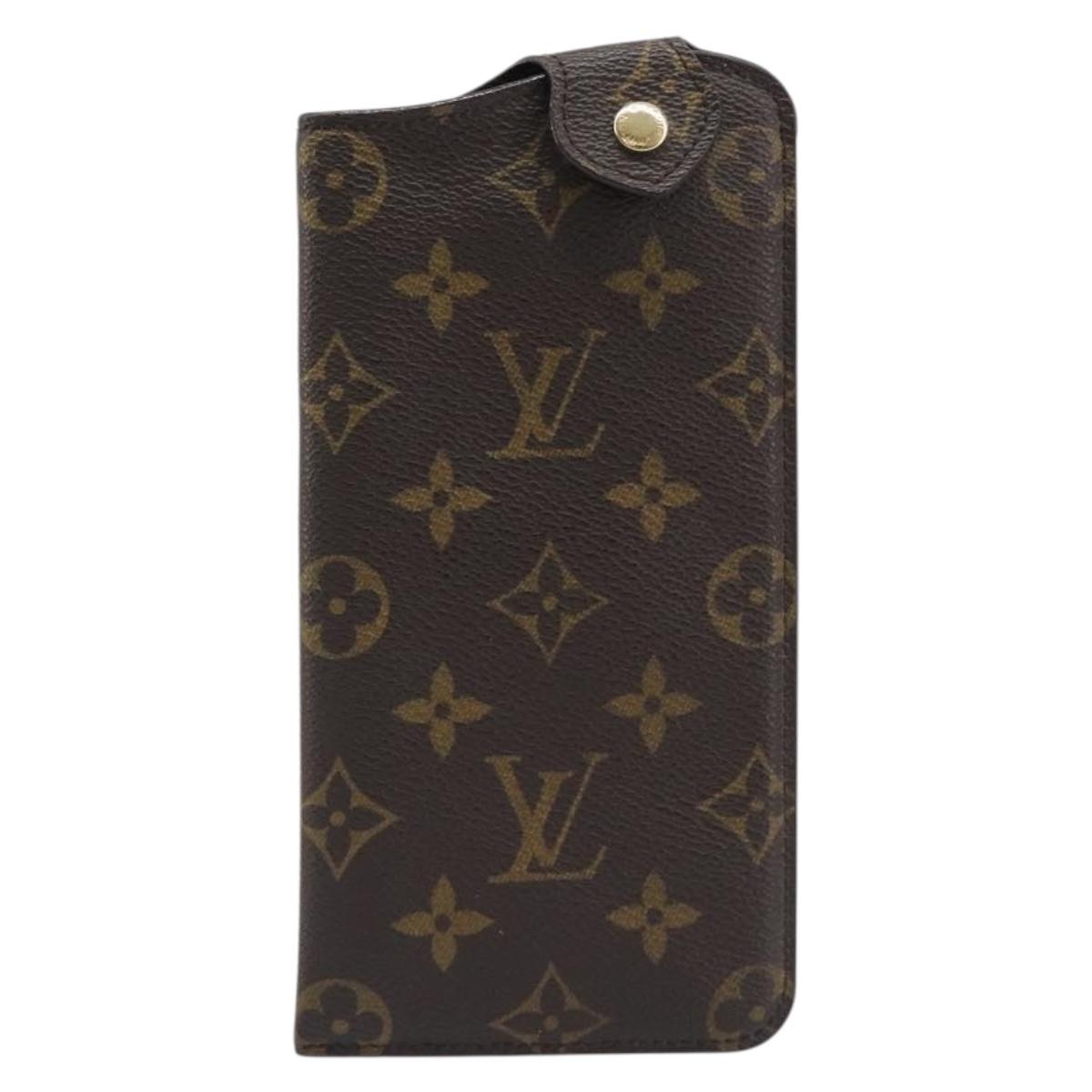 LOUIS VUITTON Monogram Etui lunet MM Glasses Case M66544 LV Auth ar14171V