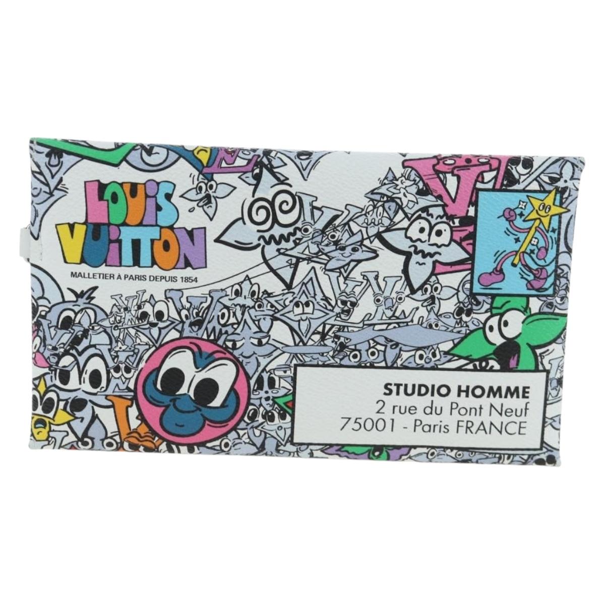 LOUIS VUITTON Monogram Comics Trio Anvelope Multicolor M82014 LV Auth ar14187V