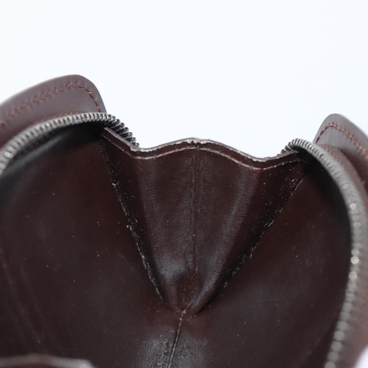LOUIS VUITTON Epi Portefeuille Epi Z Coin Purse Mocha M6344D LV Auth ar14192