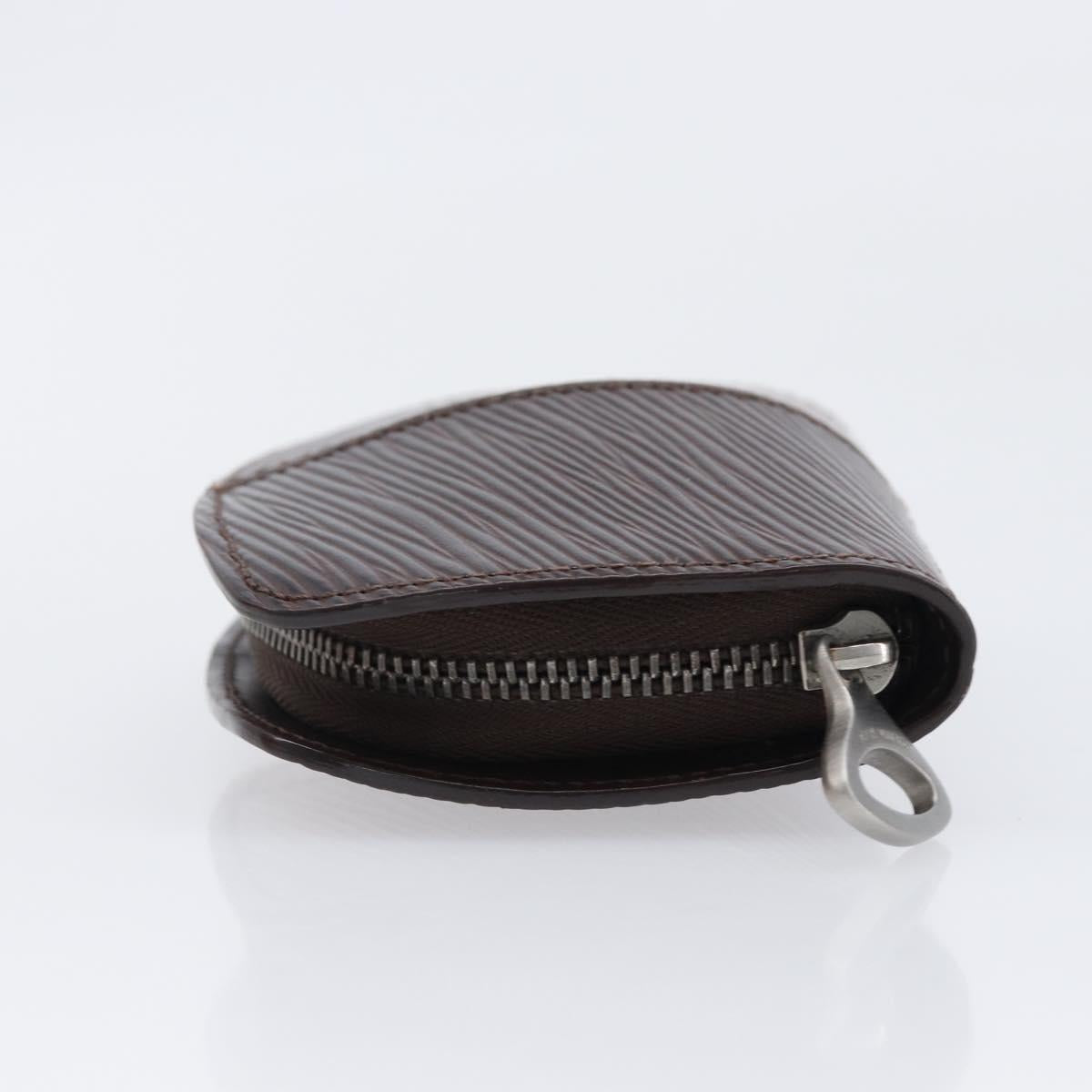 LOUIS VUITTON Epi Portefeuille Epi Z Coin Purse Mocha M6344D LV Auth ar14192