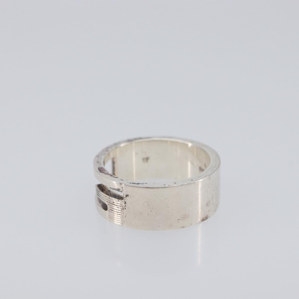 GUCCI Ring Ag925 Silver Auth ar14218