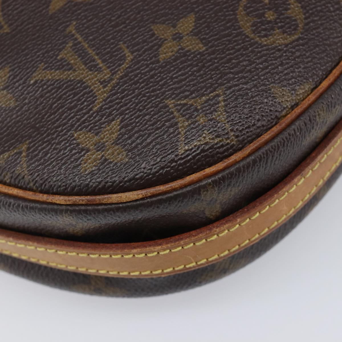 LOUIS VUITTON Monogram Jeune Fille MM Shoulder Bag M51226 LV Auth ar14230
