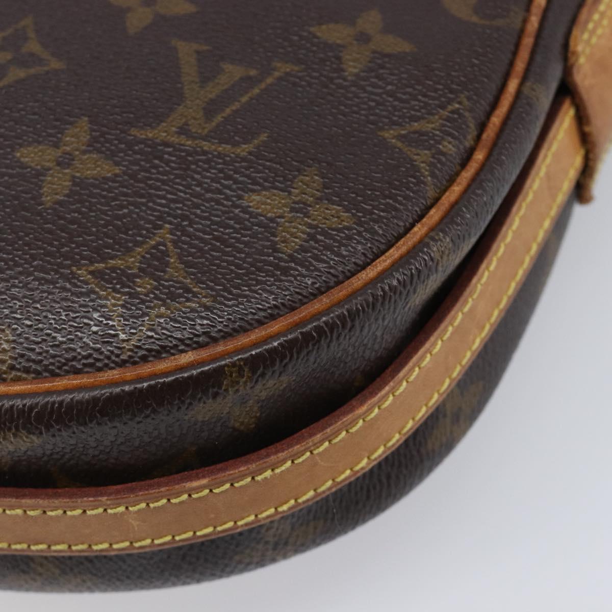 LOUIS VUITTON Monogram Jeune Fille MM Shoulder Bag M51226 LV Auth ar14230