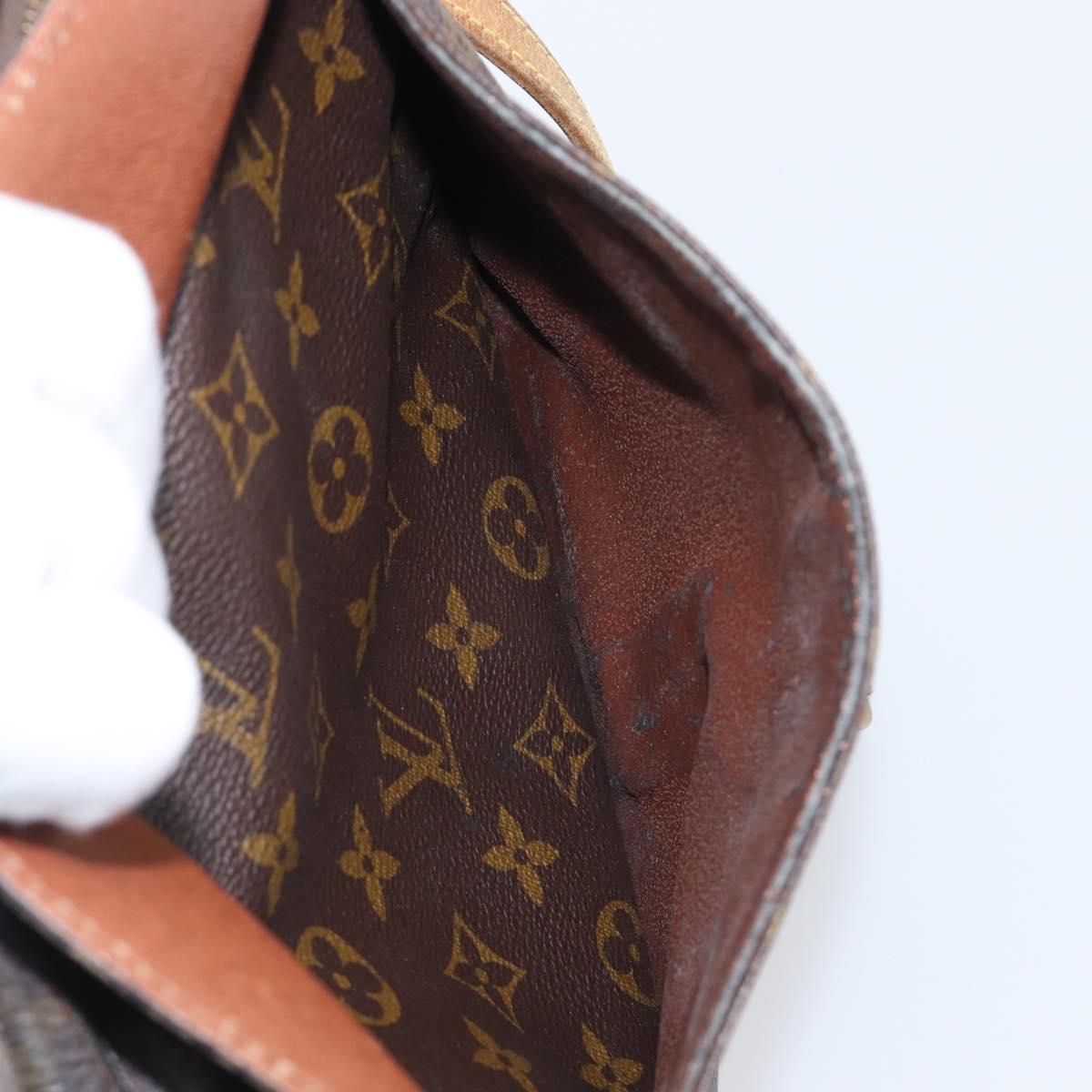 LOUIS VUITTON Monogram Jeune Fille MM Shoulder Bag M51226 LV Auth ar14230