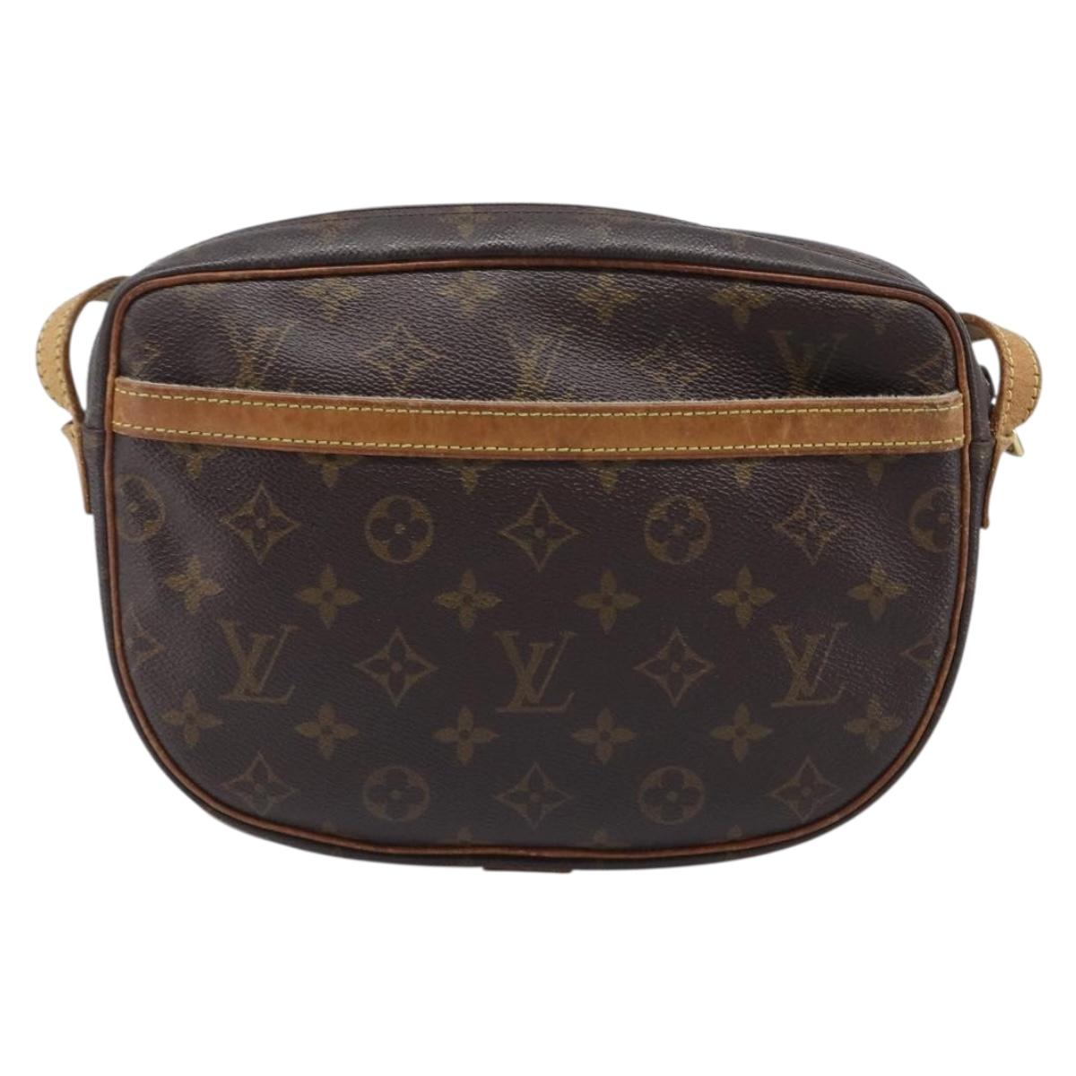 LOUIS VUITTON Monogram Jeune Fille MM Shoulder Bag M51226 LV Auth ar14230